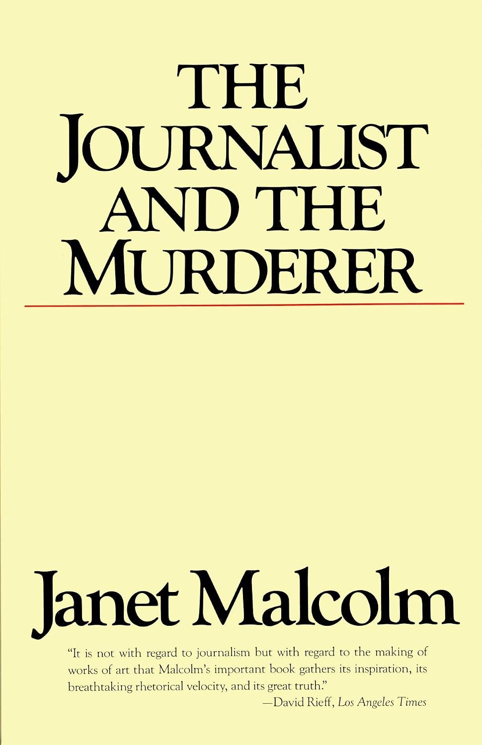 ler totalmente The Journalist and the Murderer