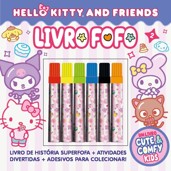 capítulo por capítulo baixar Hello Kitty and Friends - Cute & Comfy Kids - Livro Fofo