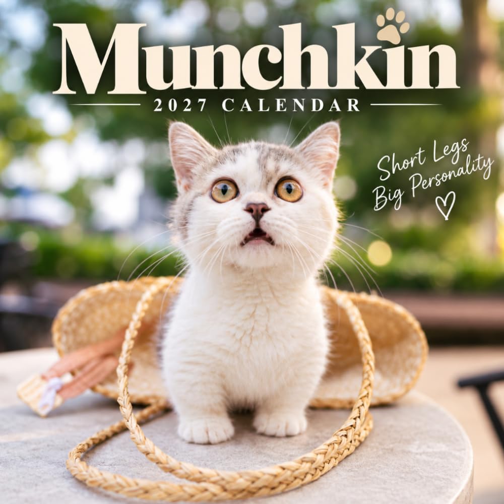 Munchkin Cat Calendar 2027: Domestic Cat Photography baixar livro de graça