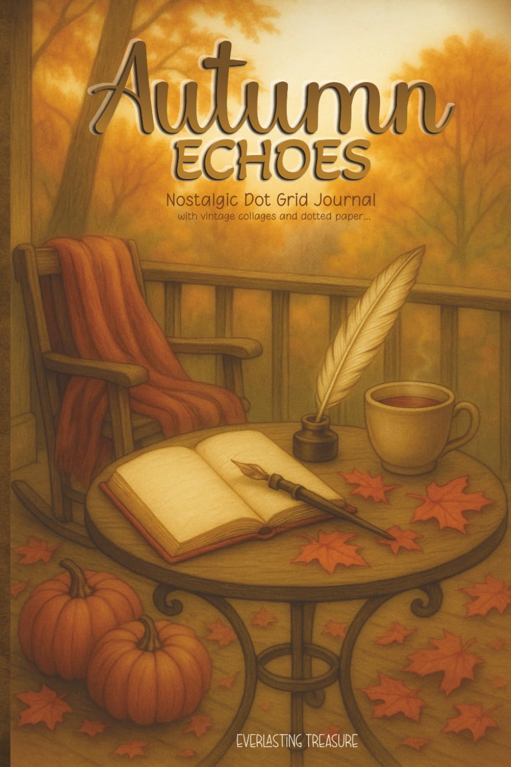 AUTUMN ECHOES: Vintage Fall Dot Grid Journal with Collages for Creative Writing, Drawing, Planning & Mindful Reflection | Nostalgic Autumn Aesthetic Bullet Notebook (140 Pages) baixar o livro de graça