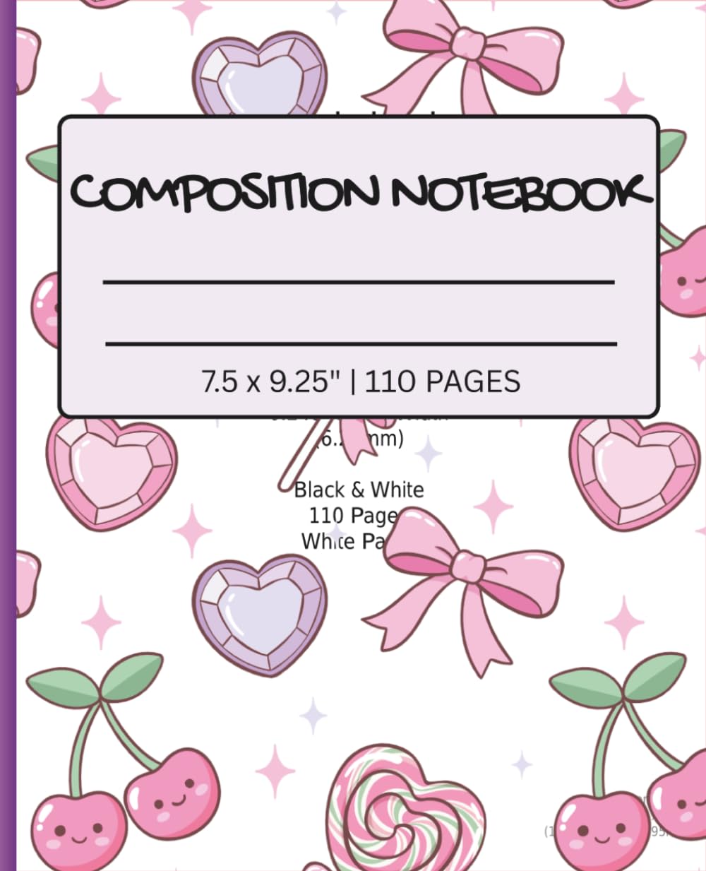 capítulo por capítulo baixar Composition Notebook: Lollipop And Cherry Notebook