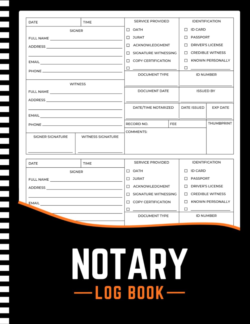 capítulo por capítulo baixar Notary Log Book: Professional Notary Journal To Record Notarial Acts | Public Record Book For Notaries