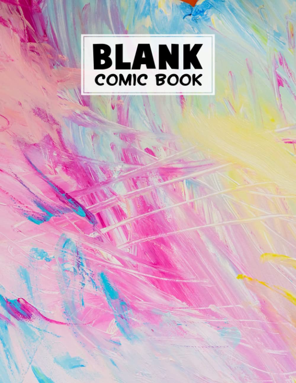 Blank Comic Book: Rainbow Watercolor Cover Blank Comic Book, Create Your Own Story, Journal, Notebook, Sketchbook for Kids and Adults, 120 Pages - Size 8.5" x 11" Notebook by Gudrun Reinhardt baixar o livro de graça
