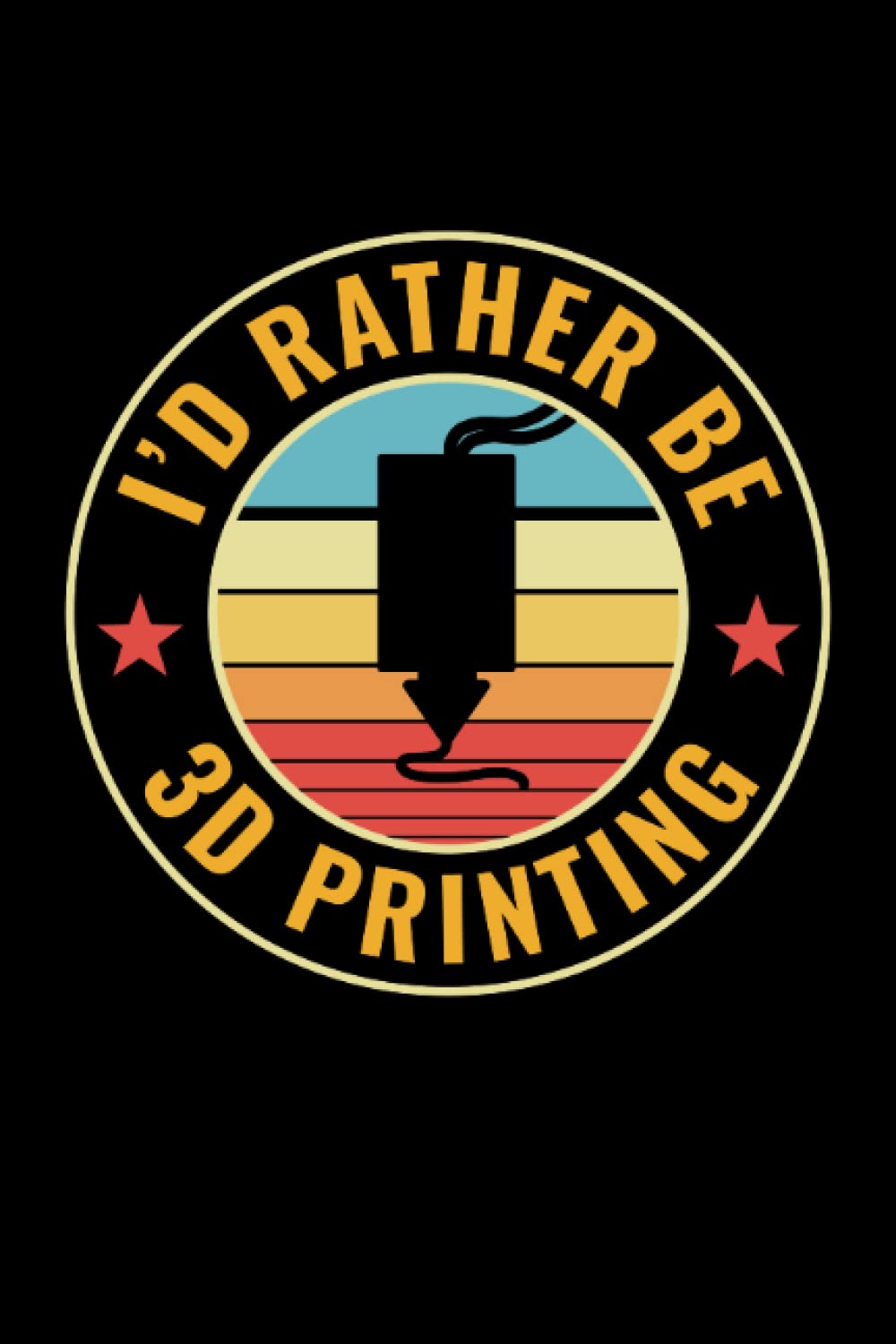 3D Printer Funny I'd Rather be 3D Printing: College Ruled Lined Paper, 120 pages, 6 x 9 baixar o livro de graça