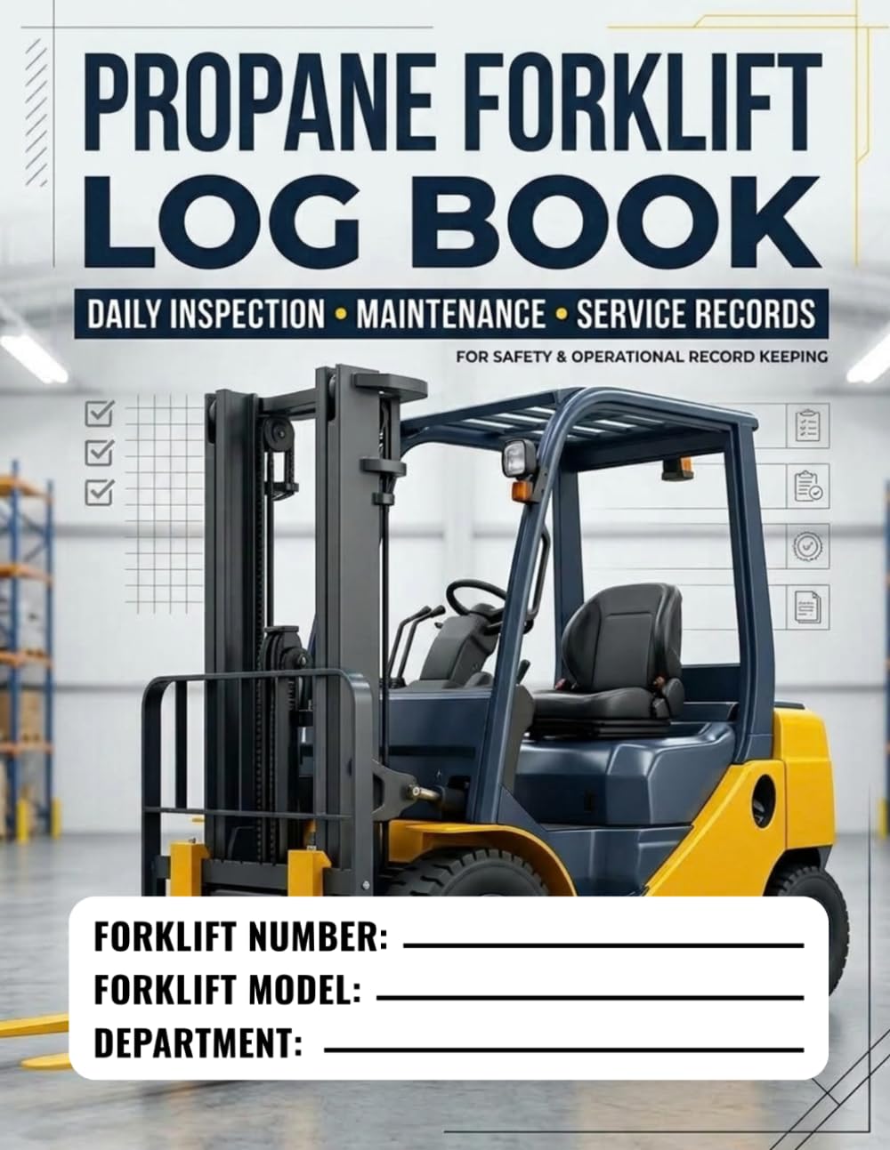 capítulo por capítulo baixar Propane Forklift Log Book: Daily Inspection Safety Checklist, Maintenance Log & Quick-Reference Card for LPG Forklift Operators