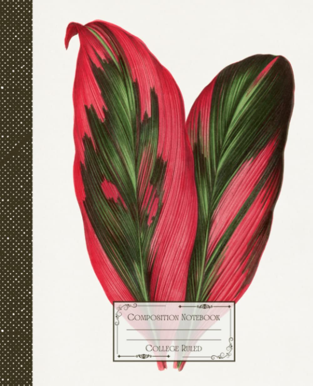 Vintage Tropical Leaf Composition Notebook College Ruled: Vintage Tropical Leaf Composition Notebook College Ruled baixar livro de graça