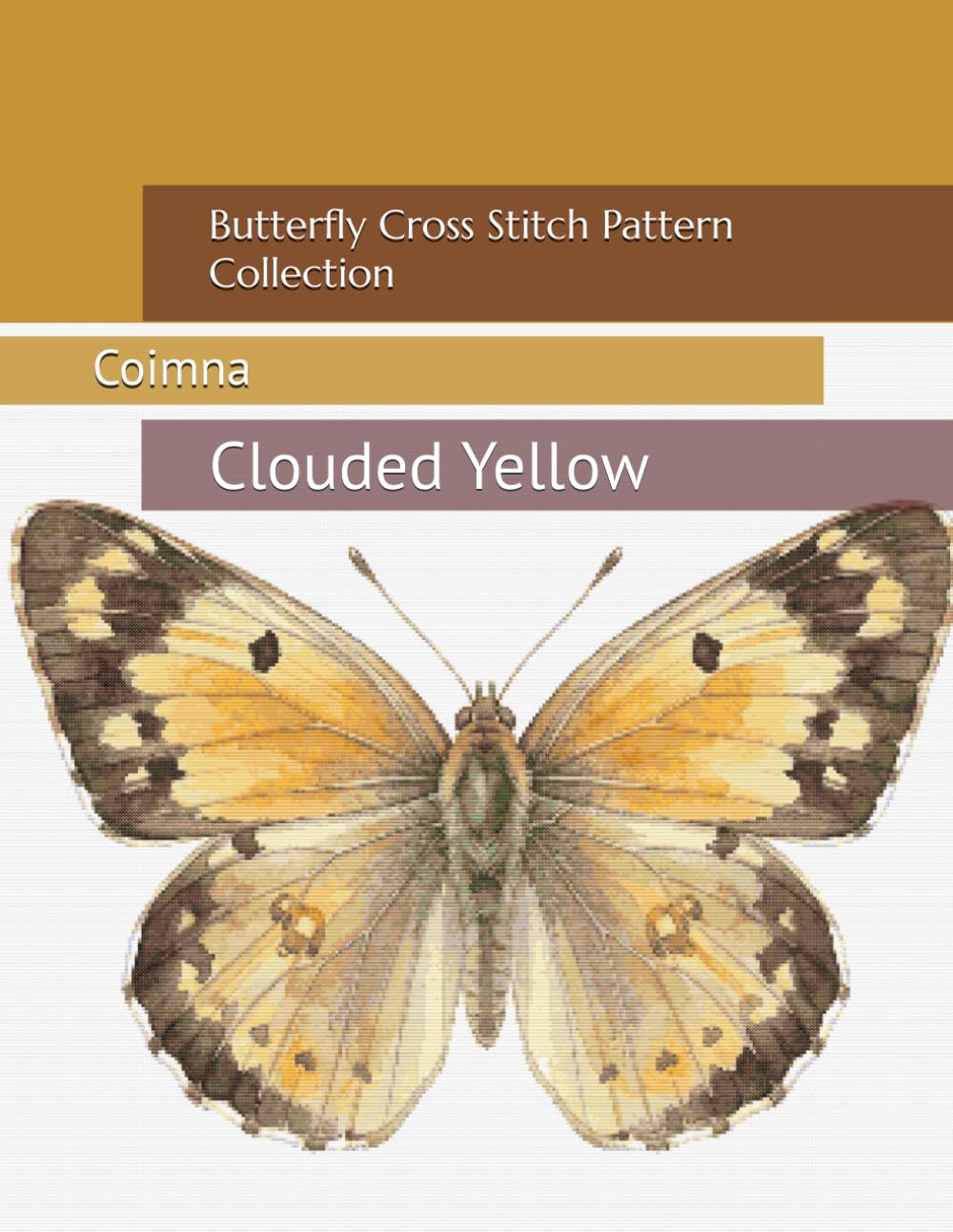 ler totalmente Butterfly Cross Stitch Pattern Collection: Clouded Yellow