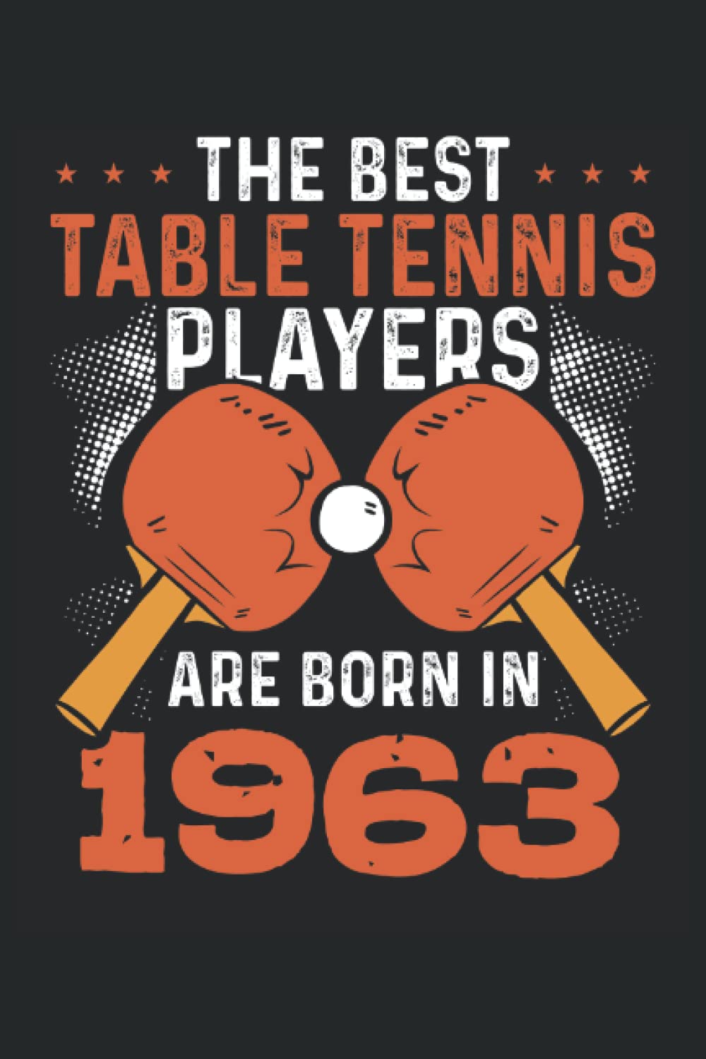 ler totalmente The best table tennis players 1963: Dot Grid Jounal ToDo Exercise Book or Diary 6" x 9" (15.24 x 22.86 cm) 120 pages