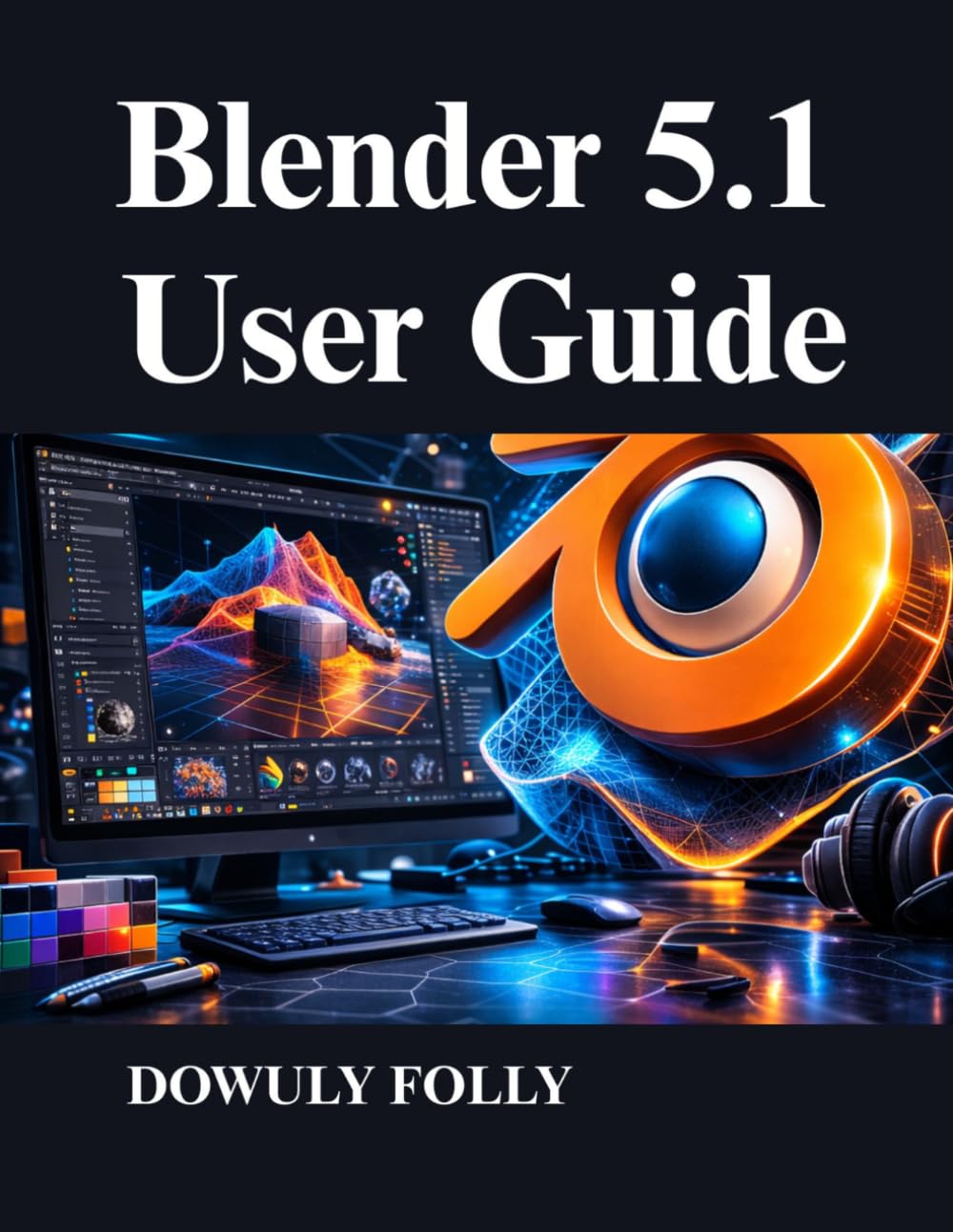 ler totalmente Blender 5.1 User Guide: Master 3D Modeling, Procedural Design, and Rendering