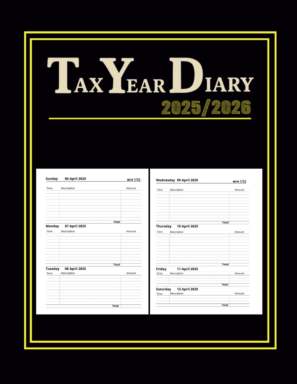 Tax Year Diary 2025-2026: Stay Organized Throughout the UK Fiscal Year baixar o livro de graça