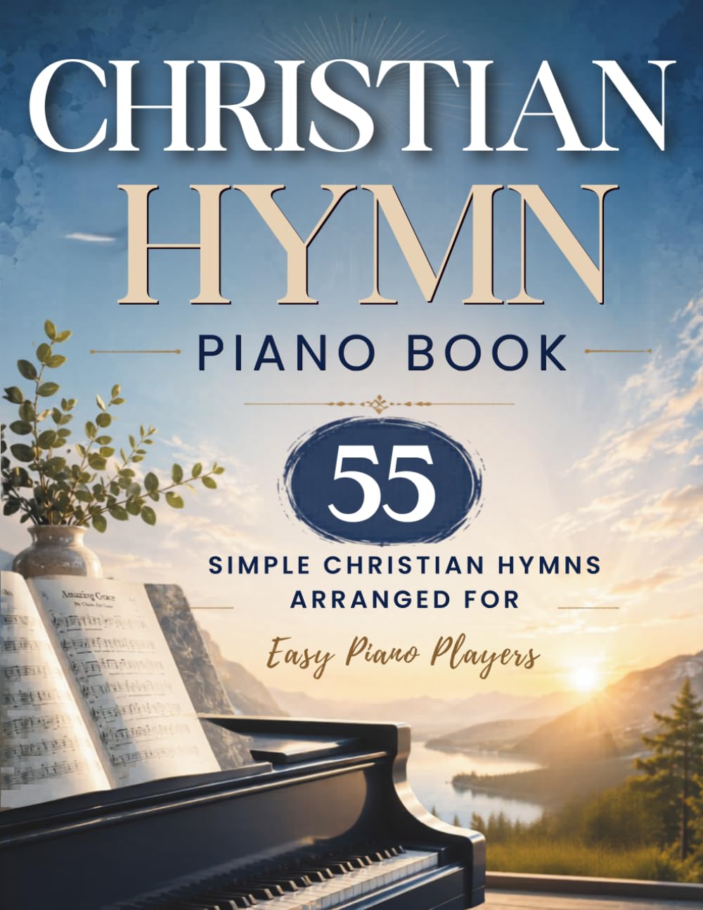 ler totalmente Christian Hymn Piano Book: 52 Fun and Simple Bass Lines Arranged for Beginner Bass Guitar