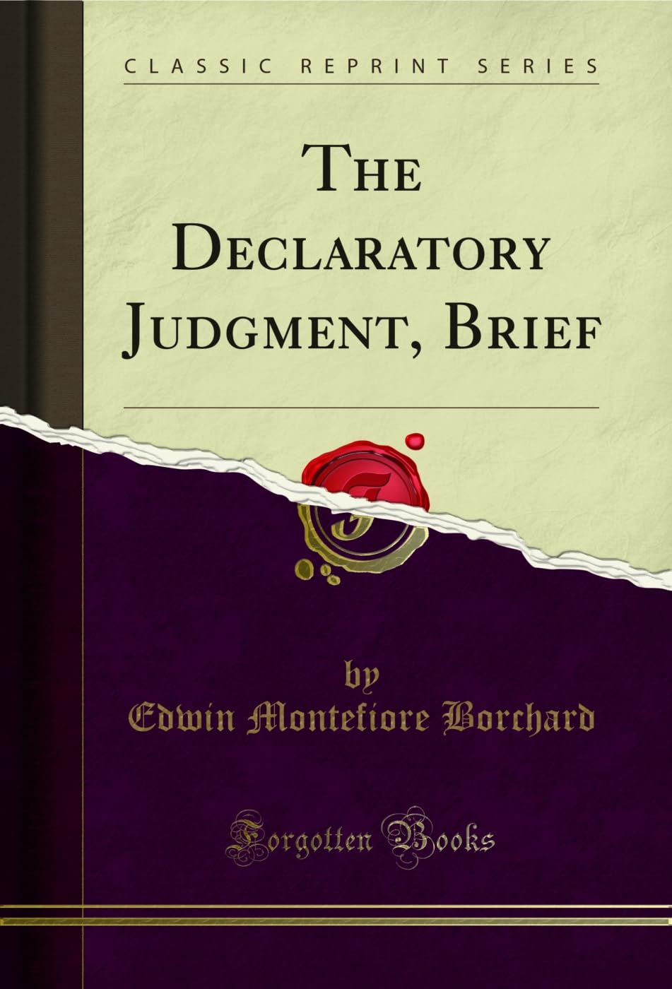 capítulo por capítulo baixar The Declaratory Judgment, Brief (Classic Reprint) (English Edition)