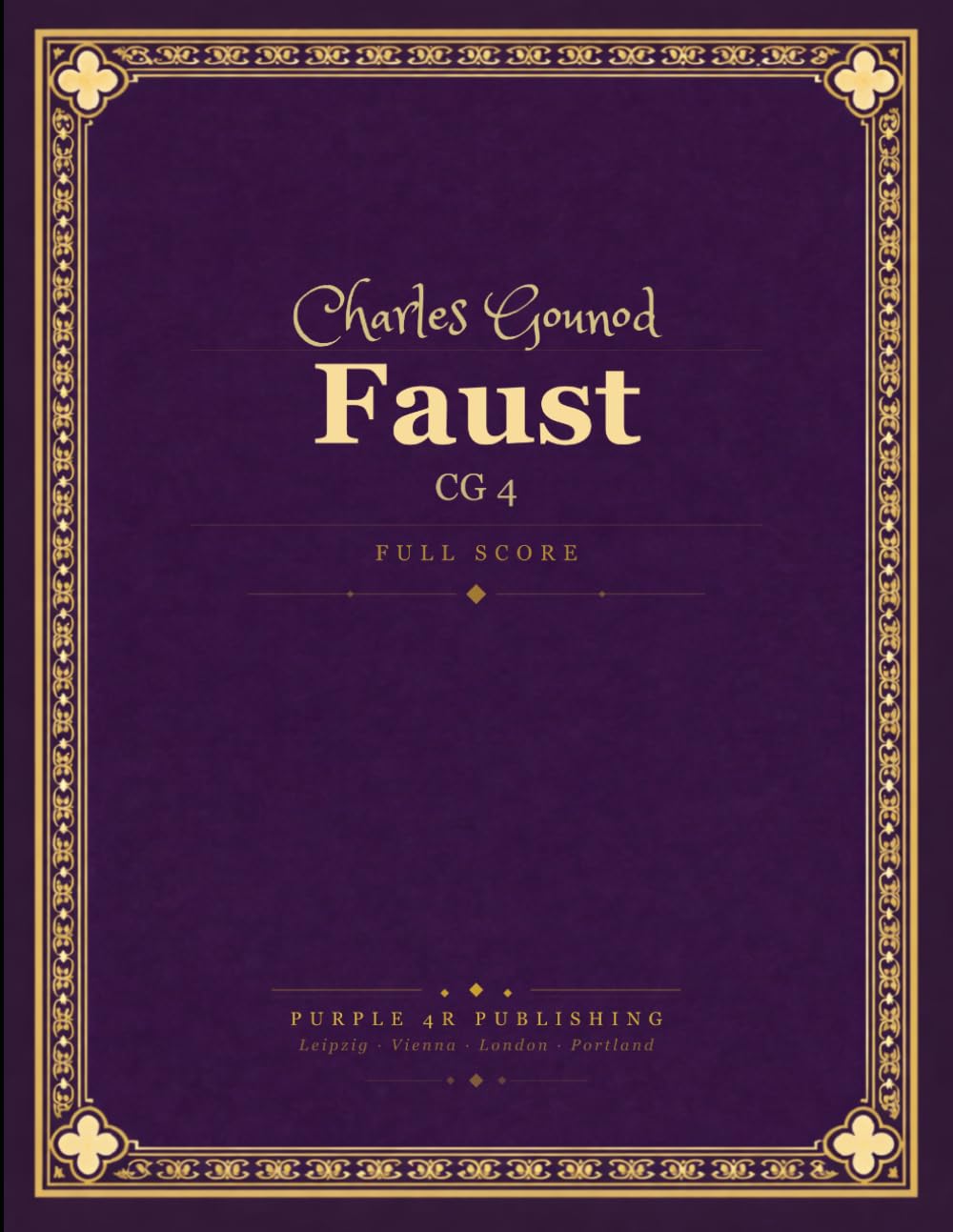 ler totalmente Gounod: Faust, CG 4 - Full Orchestral Score