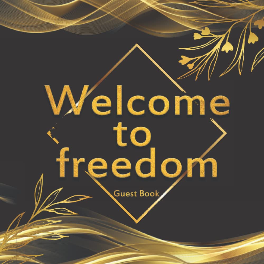 capítulo por capítulo baixar black and gold Guest Book for Retirement Party welcome to freedom uitable for Polaroid photos. and has a page for writing impressions for guests to... design.size 8.5 x 8.5 inches, 120 pages.
