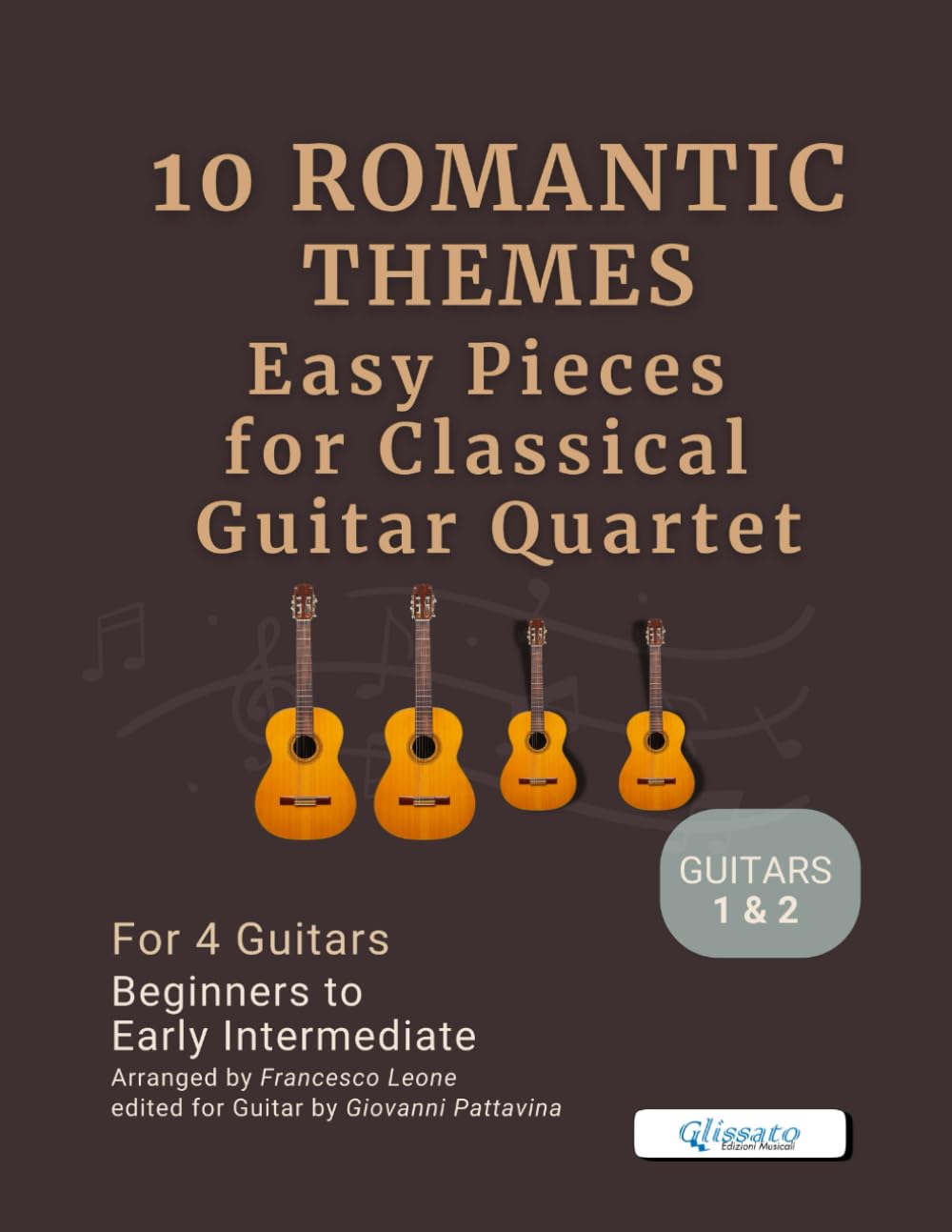 10 Romantic Themes – Easy Pieces for Classical Guitar Quartet (Guitars 1 & 2): Arranged for 4 Guitars – Beginner to Early Intermediate – Ideal for... Guitar Ensembles, and Chamber Music Settings baixar o livro de graça