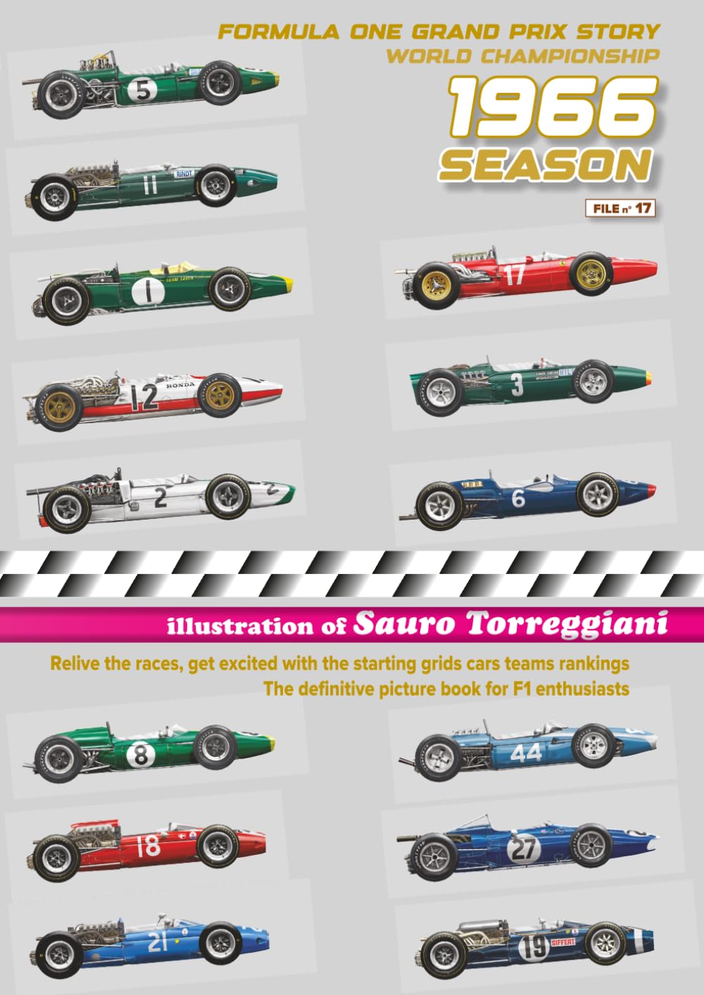1966 Season Formula One Grand Prix Story World Championship: Relive the races, get excited with the starting grid cars teams rankings. The definitive picture book for F1 enthusias baixar livro de graça