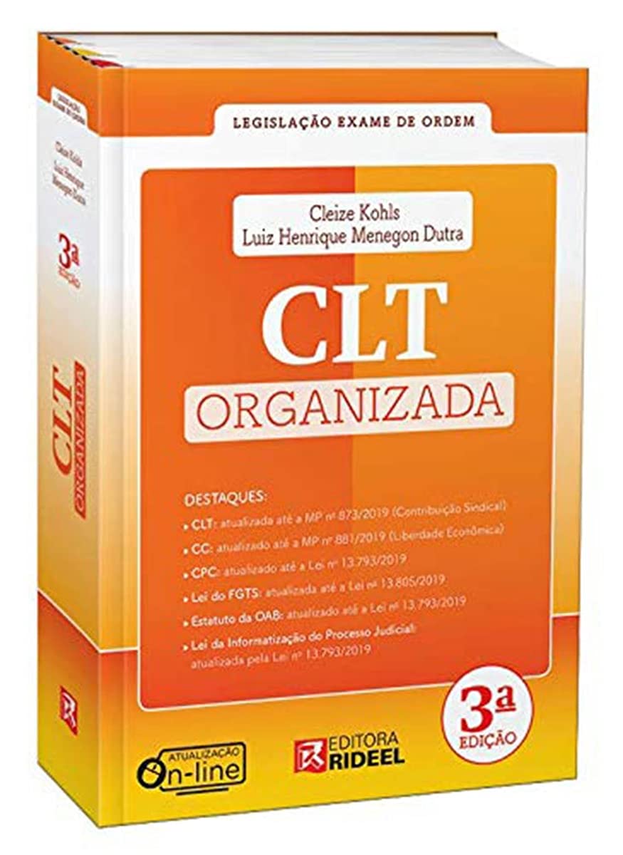 Clt Organizada - Legislação Exame De Ordem baixar livro de graça