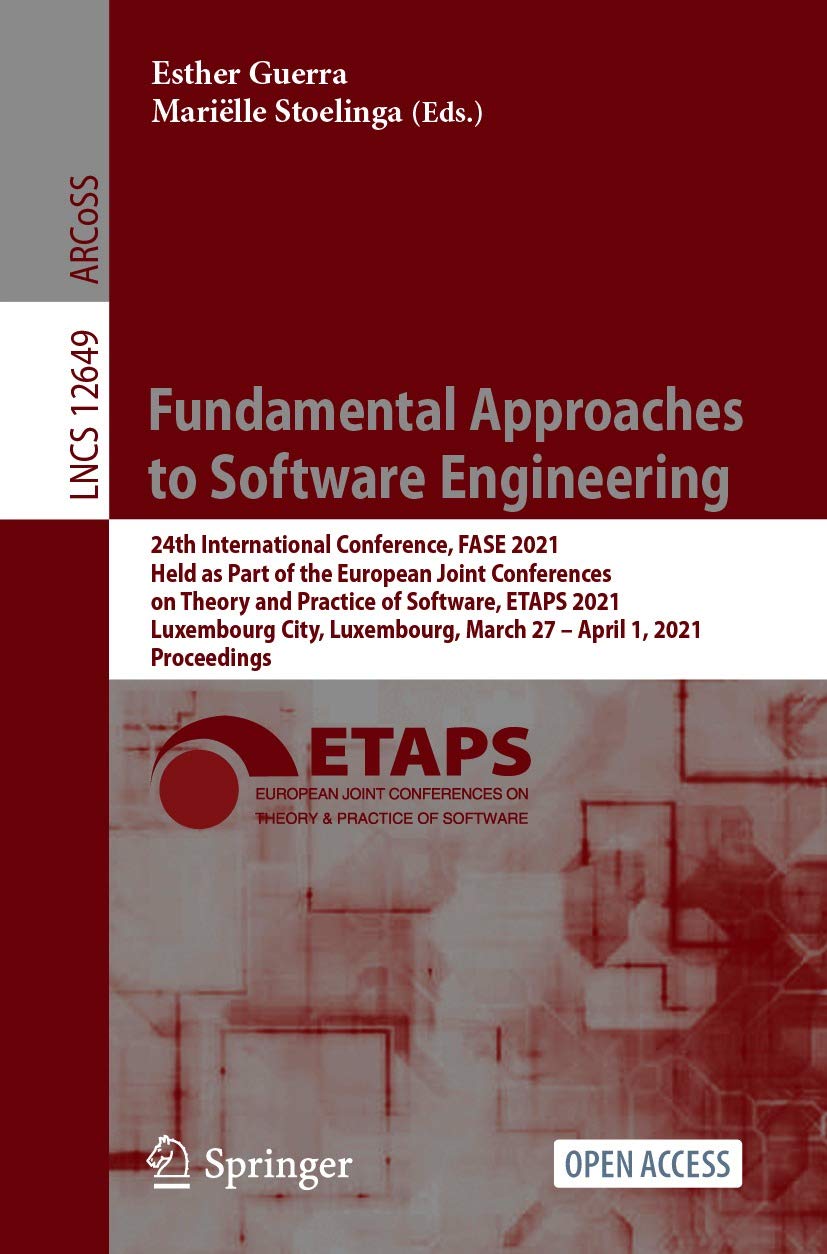 Fundamental Approaches to Software Engineering: 24th International Conference, FASE 2021, Held as Part of the European Joint Conferences on Theory and... Science Book 12649) (English Edition) baixar livro de graça