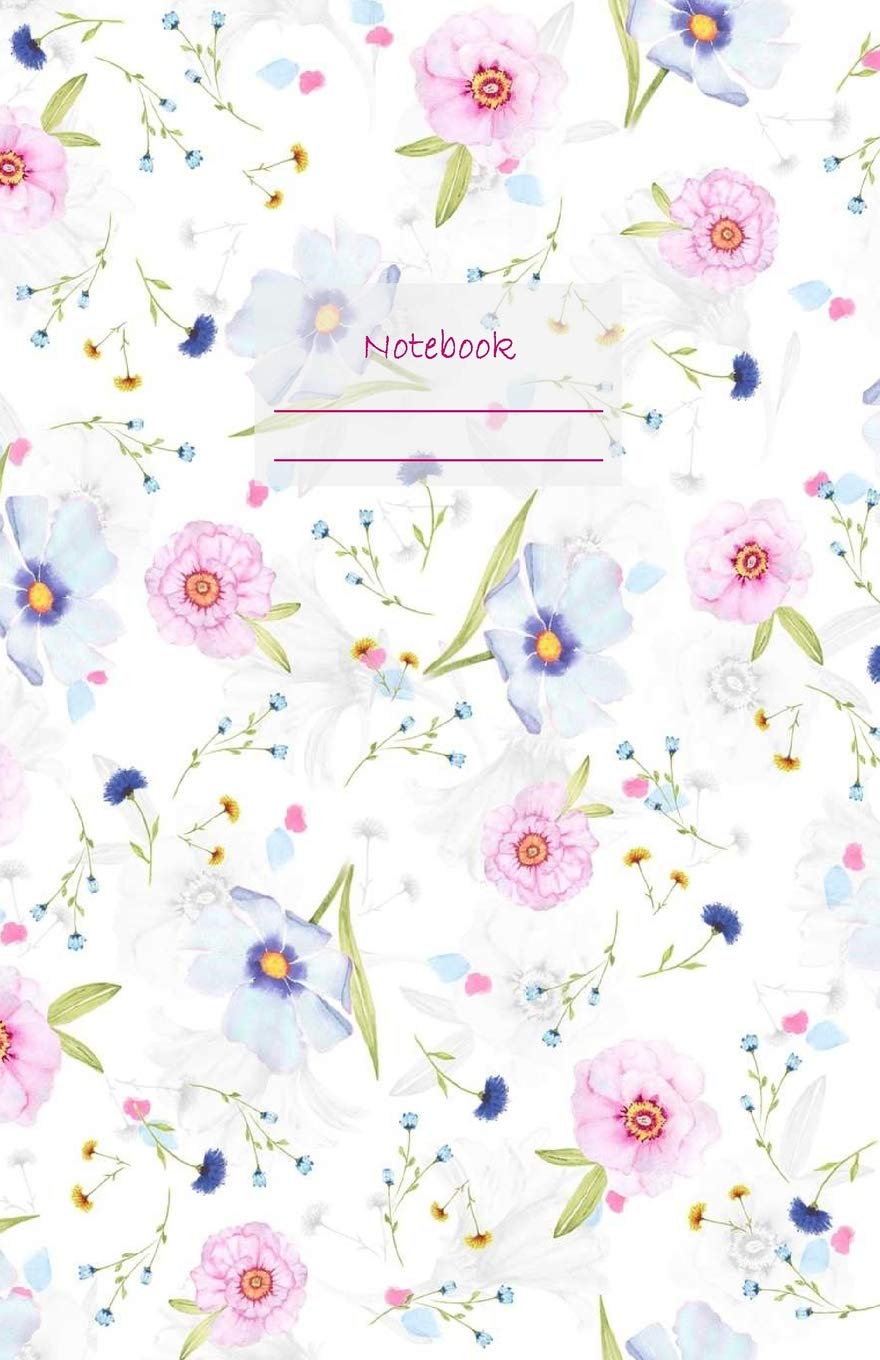 Notebook: Dotted grid Journal. Bullet Diary. Ideal for Notes, Memories, Journaling, Creative planning and Calligraphy practice. 120 Pages. Soft matte... (Floral pattern white background cover). baixar livro de graça
