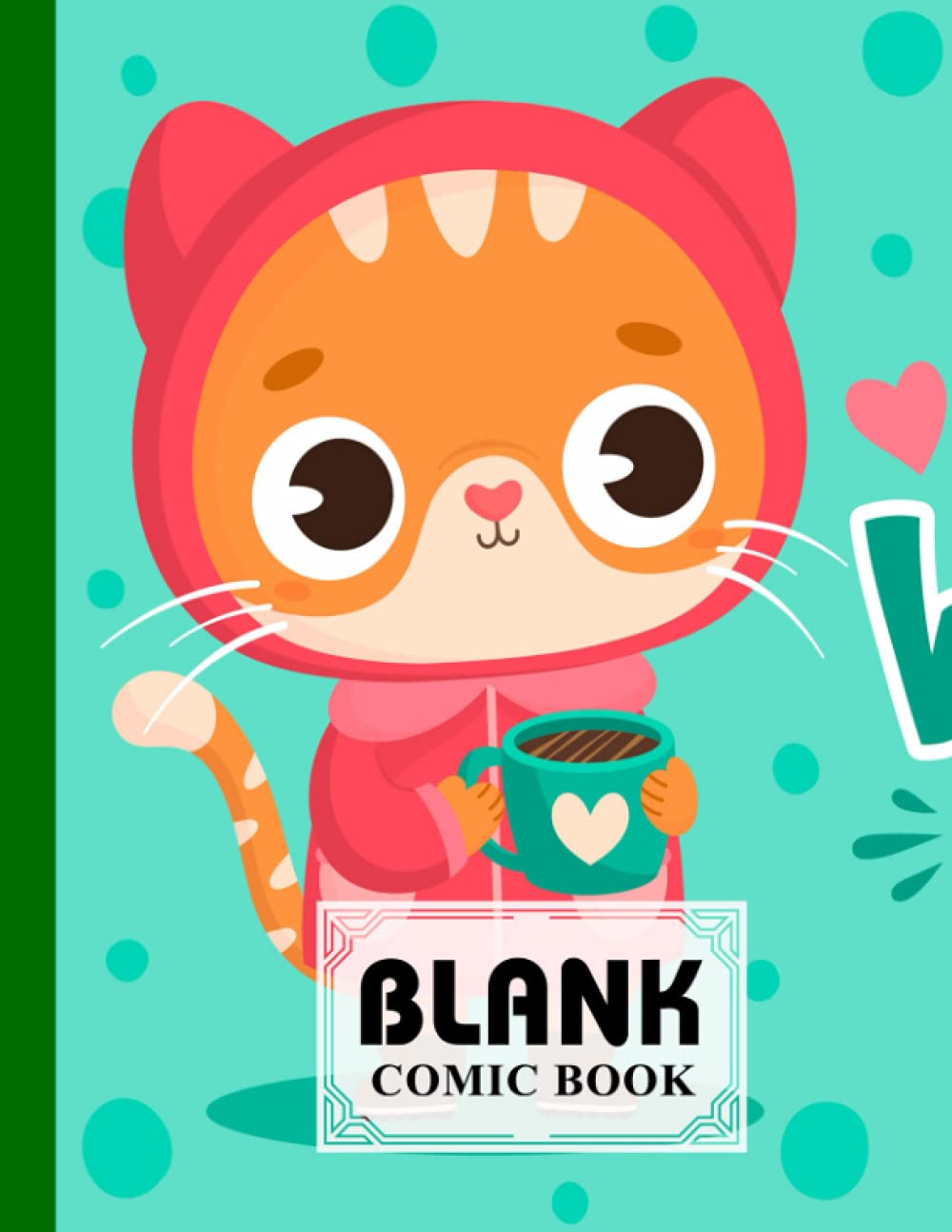 Blank Comic Book: Cat Cover Blank Comic Book, Create Your Own Story, Journal, Notebook, Sketchbook for Kids and Adults, 120 Pages - Size 8.5" x 11" Notebook by Ingolf Jakob baixar livro de graça