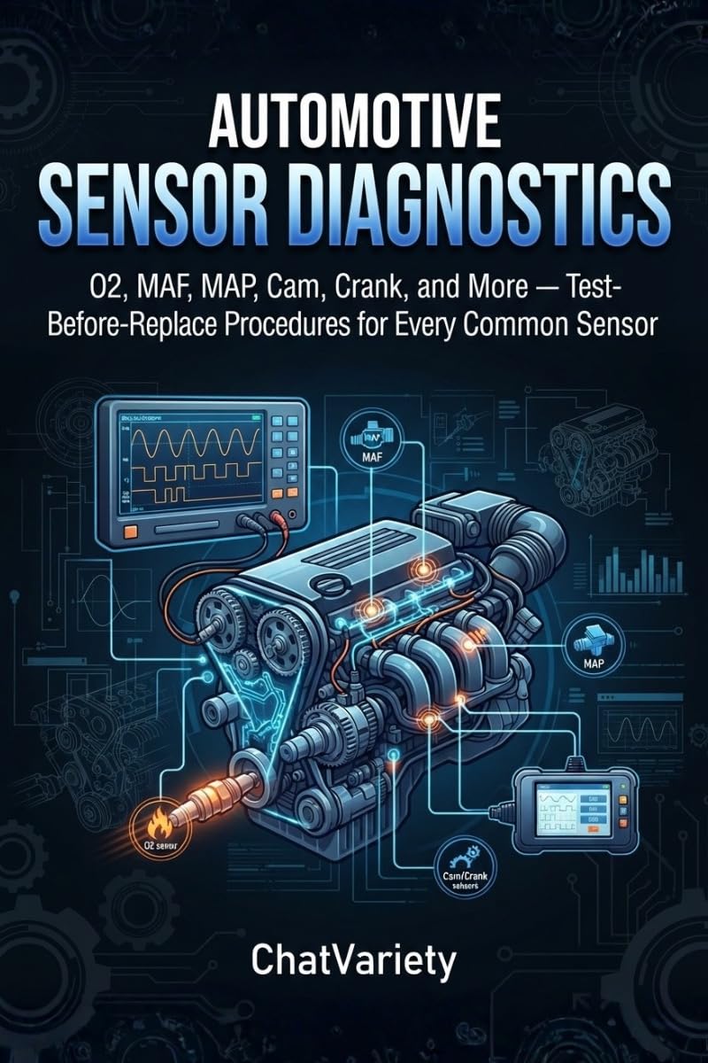 ler totalmente Automotive Sensor Diagnostics: O2, MAF, MAP, Cam, Crank, and More — Test-Before-Replace Procedures for Every Common Sensor (Automotive Diagnostics & Scan Tool Series) (English Edition)