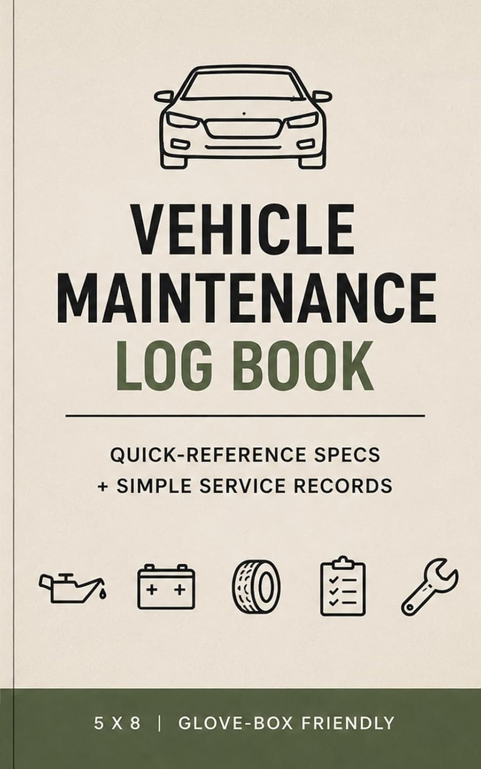 capítulo por capítulo baixar Vehicle Maintenance Log Book: Quick-Reference Specs & Simple Service Records