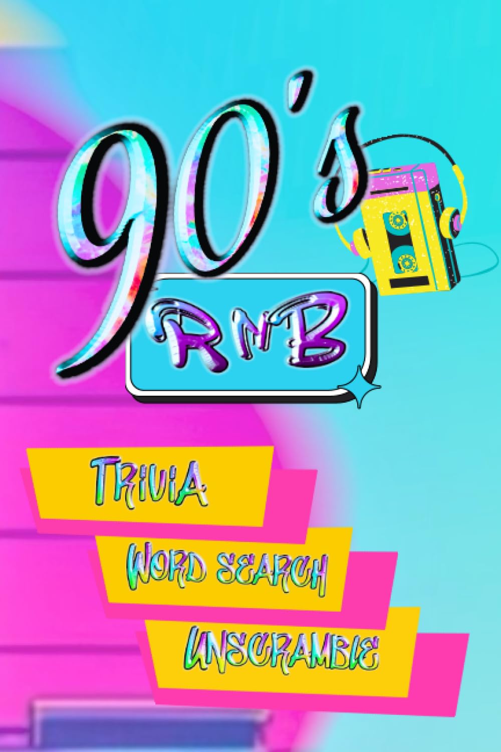 90's RNB Music Activity Book: Fun Trivia Word Searches Unscramble Gift For 90's R&B Fans baixar o livro de graça