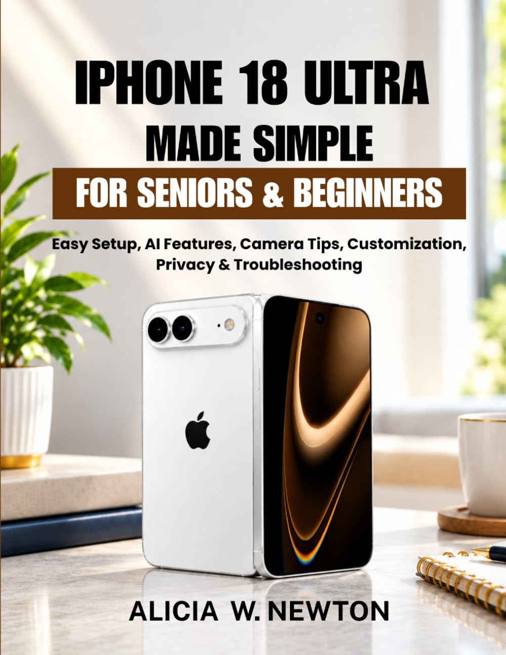 ler totalmente IPHONE 18 ULTRA MADE SIMPLE FOR SENIORS & BEGINNERS: Easy Setup, AI Features, Camera Tips, Customization, Privacy & Troubleshooting