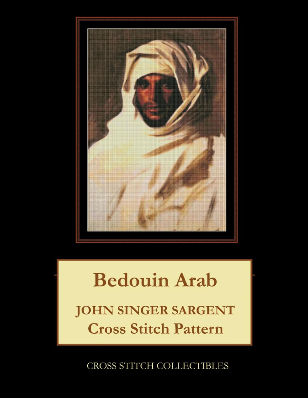 Bedouin Arab: John Singer Sargent Cross Stitch Pattern