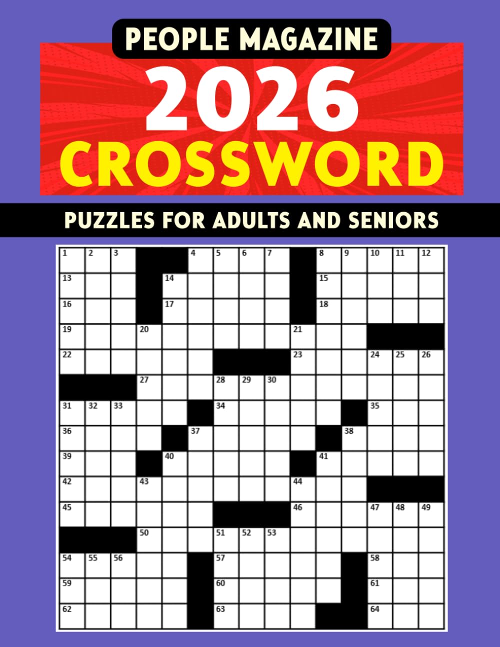 2026 People Magazine Crossword Puzzles For Adults And Seniors: Entertainment-style puzzle collection to support memory and logic baixar livro de graça