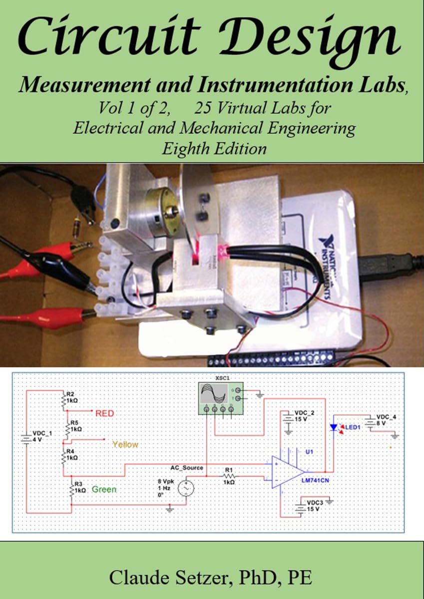 ler totalmente Circuit Design, Measurement and Instrumentation Labs, Vol 1 of 2: 25 Virtual Labs for Electrical and Mechanical Engineering (English Edition)