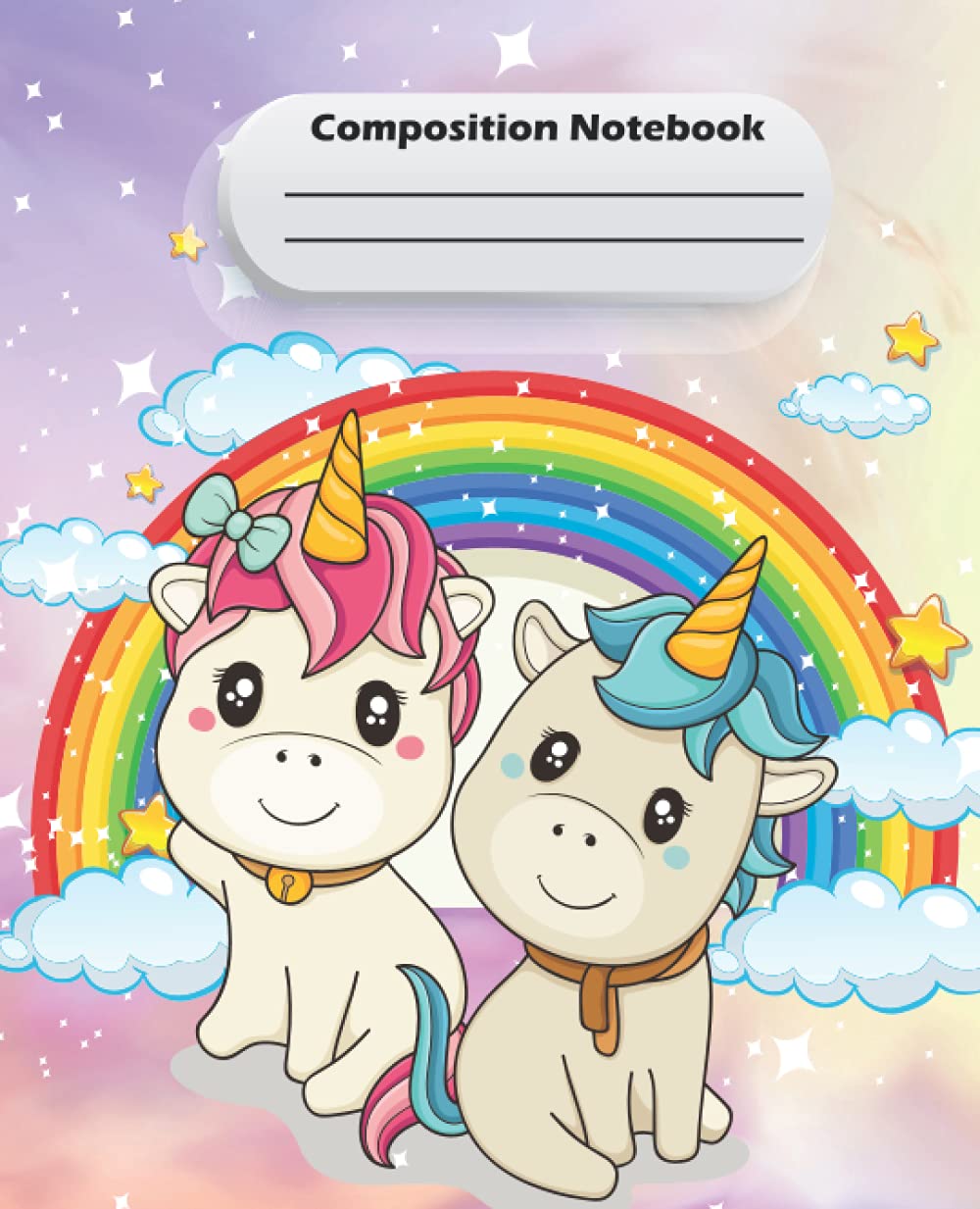 ler totalmente Unicorn Composition Notebook: Unicorn Magical Pink Rainbow Composition Notebook Wide Ruled For Girls, Boys, Adults, Kids 4-8