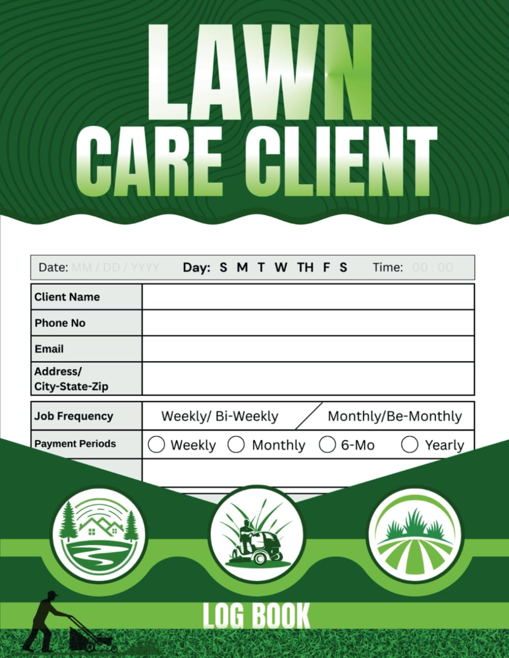 ler totalmente Lawn Care Business Planner: Client Tracker & Service Log Book for Gardening Professionals