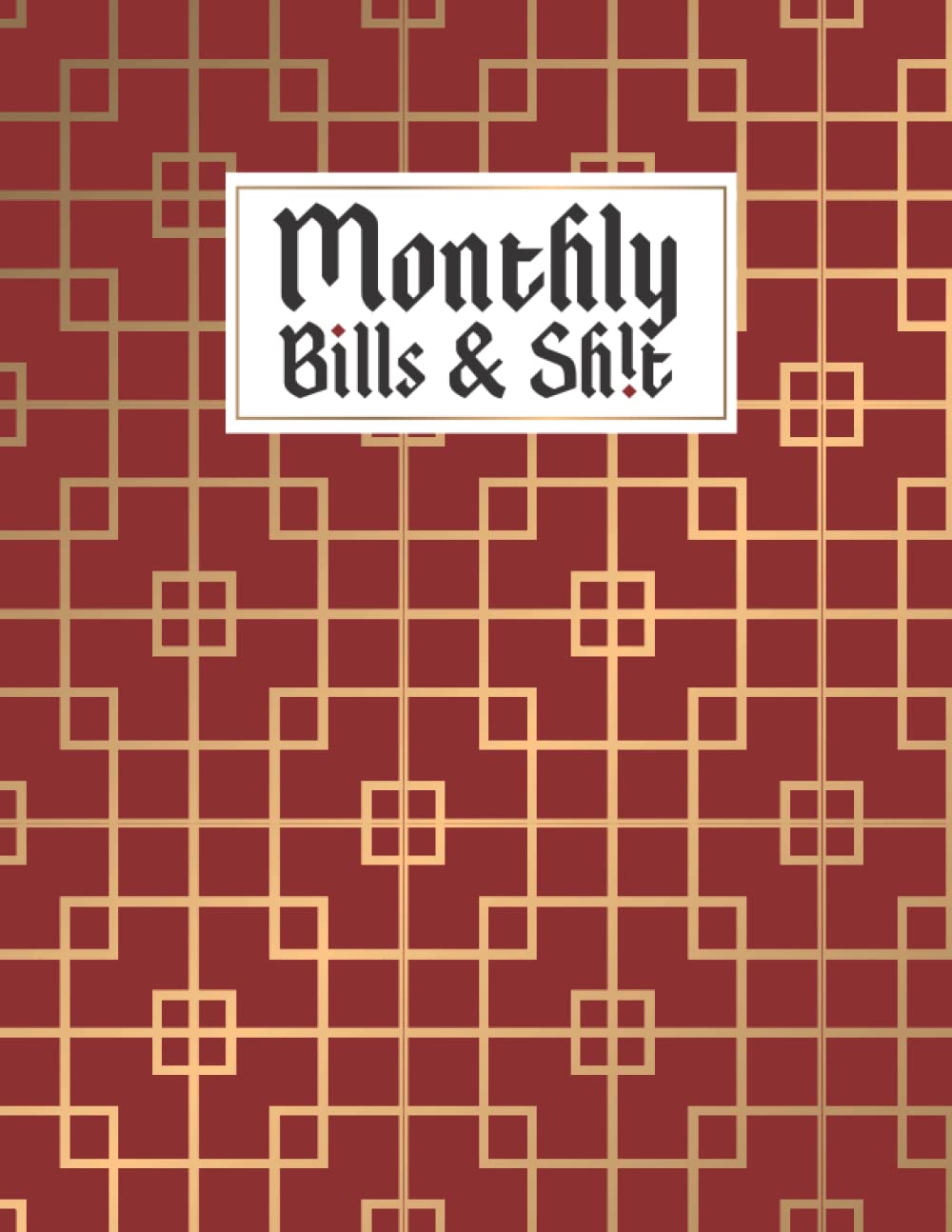 Monthly Bill Payment Organizer: 12 Months Undated Monthly Budget Planner and Expense and Bill Tracker for Every Years baixar livro de graça