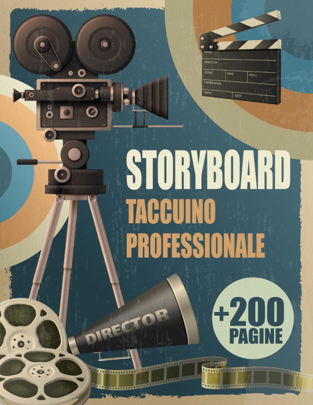 capítulo por capítulo baixar Taccuino Storyboard per disegnare scene video: Pagine dal design professionale | SketchBook Planner per creatori, cartoni animati, anime, registi,... con cornici 16:9 (22x28cm) (Italian Edition)