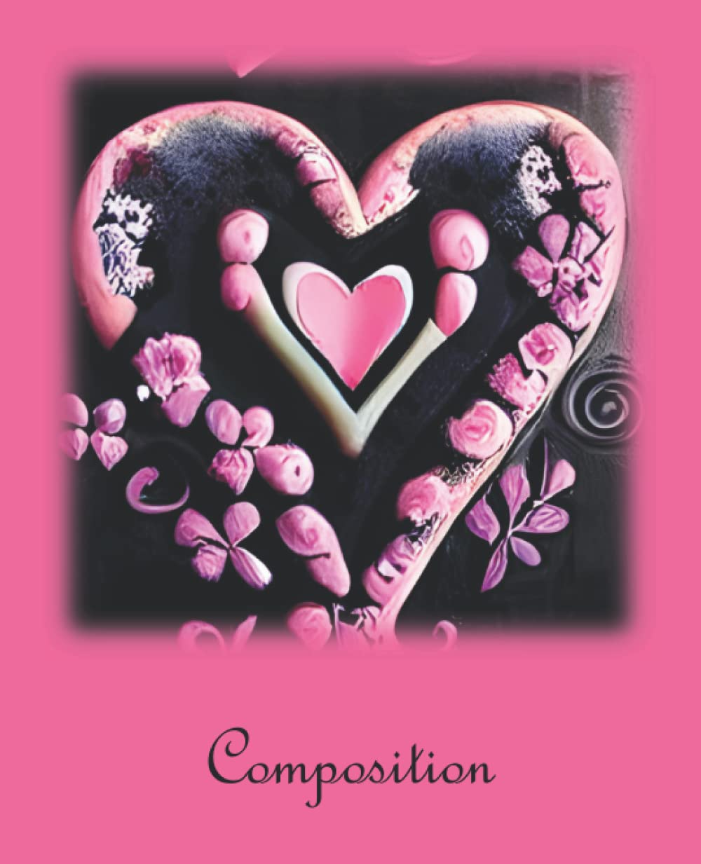 capítulo por capítulo baixar Composition: Pastel hearts and flowers Composition Notebook, Wide Ruled Composition Notebook, 120 Pages, Lined Paper, 7.5 X 9.25" (Composition Notebooks)