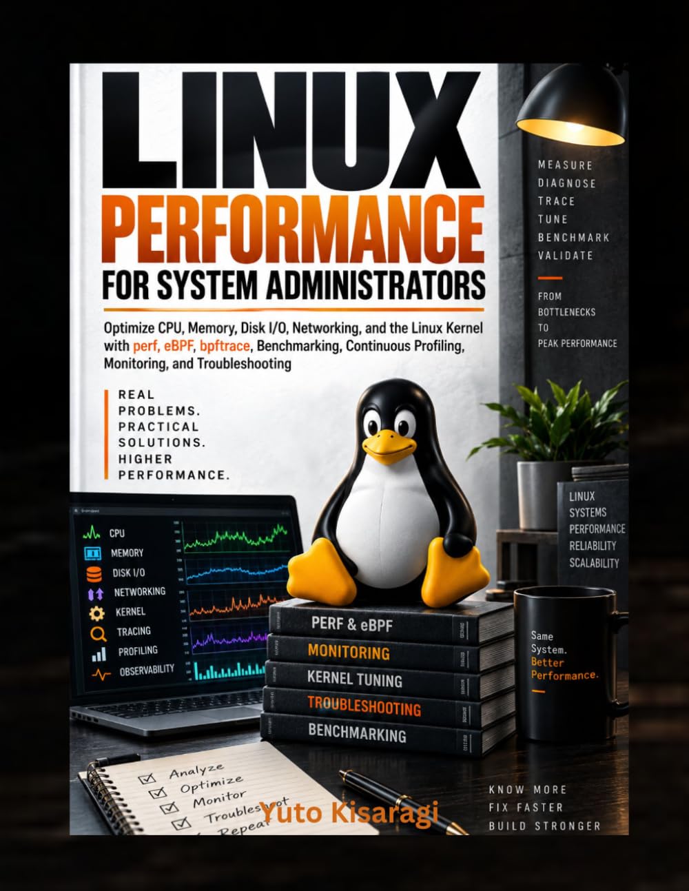 ler totalmente Linux Performance for System Administrators: Optimize CPU, Memory, Disk I/O, Networking, and the Linux Kernel with perf, eBPF, bpftrace, Benchmarking, Continuous Profiling, and Monitoring