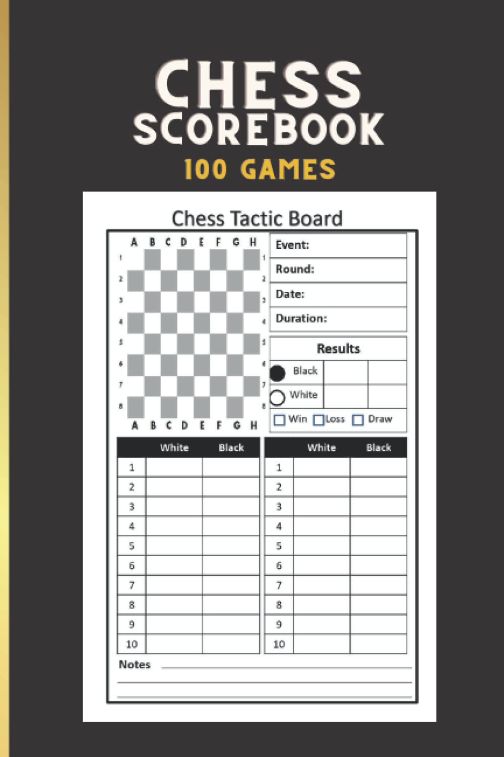 ler totalmente Chess Score Sheets | Chess Score Book | 6 x 9 Inches Chess Scorebook, 120 Pages: Chess Game Record Sheet | Chess Score Sheet