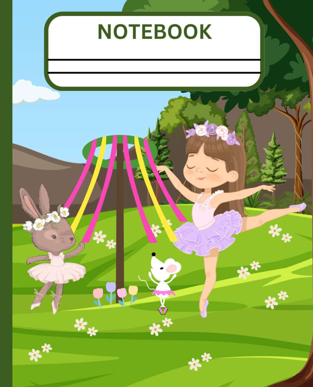 ler totalmente Notebook: Motivational ballet themed journal for children