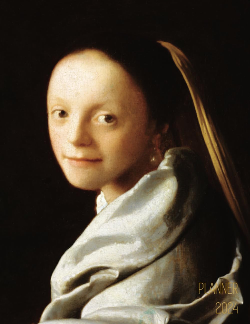 Johannes Vermeer Planner 2024: Portrait of a Young Woman | Large Artistic Dutch Master Painting Monthly Organizer (12 Months) baixar o livro de graça