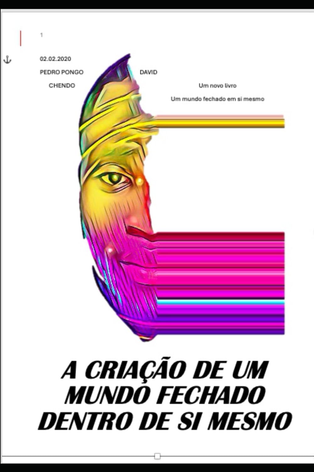 A CRIAÇĀO DE UM MUNDO FECHADO DENTRO DE SI MESMO: UM FECHADO DE SI MESMO (Portuguese Edition) baixar o livro de graça