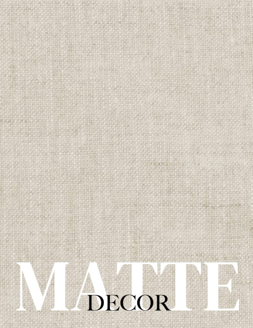Matte Decor: Decorative Book For Home Decor | Book Decor For Coffee Table | Thick Decorative Display Book For Shelves, Bookends, Cases and Interior... Linen (Decorative Books For Home Decor) baixar o livro de graça