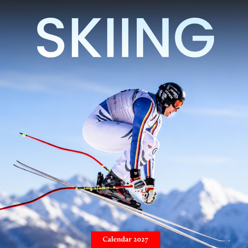 Skiing Calendar 2027: Mountain Slopes and Winter Sports baixar livro de graça