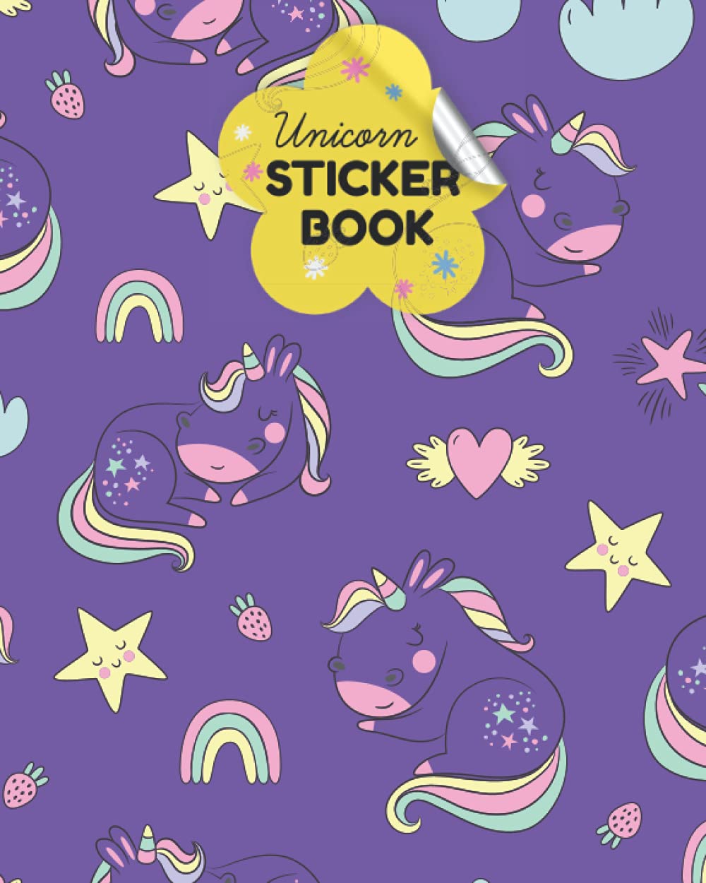 Unicorn Sticker Book: Magical Unicorn Blank Sticker Book for Collecting Stickers for Little Kids baixar livro de graça