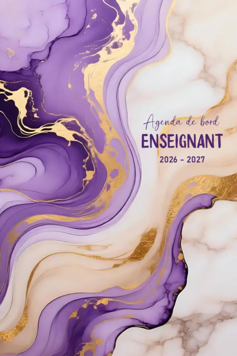 ler totalmente Agenda de bord enseignant 2026-2027 a5: Cahier de bord professeur | Un carnet professionnel 1 semaine sur 2 pages | Couverture marbre (French Edition)