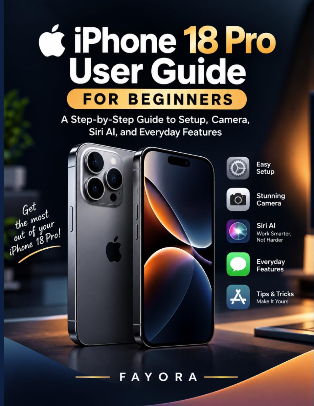 capítulo por capítulo baixar iPhone 18 Pro User Guide for Beginners: A Step-by-Step Guide to Setup, Camera, Siri AI, and Everyday Features