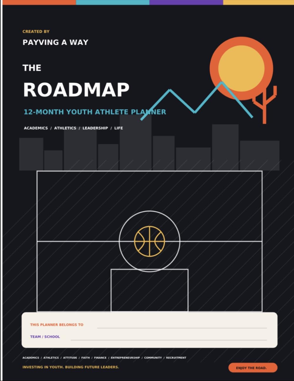 ler totalmente The Roadmap: A 12-Month Roadmap for Student-Athletes to Grow in School, Sports, Leadership & Life (The beyond the game roadmap series)