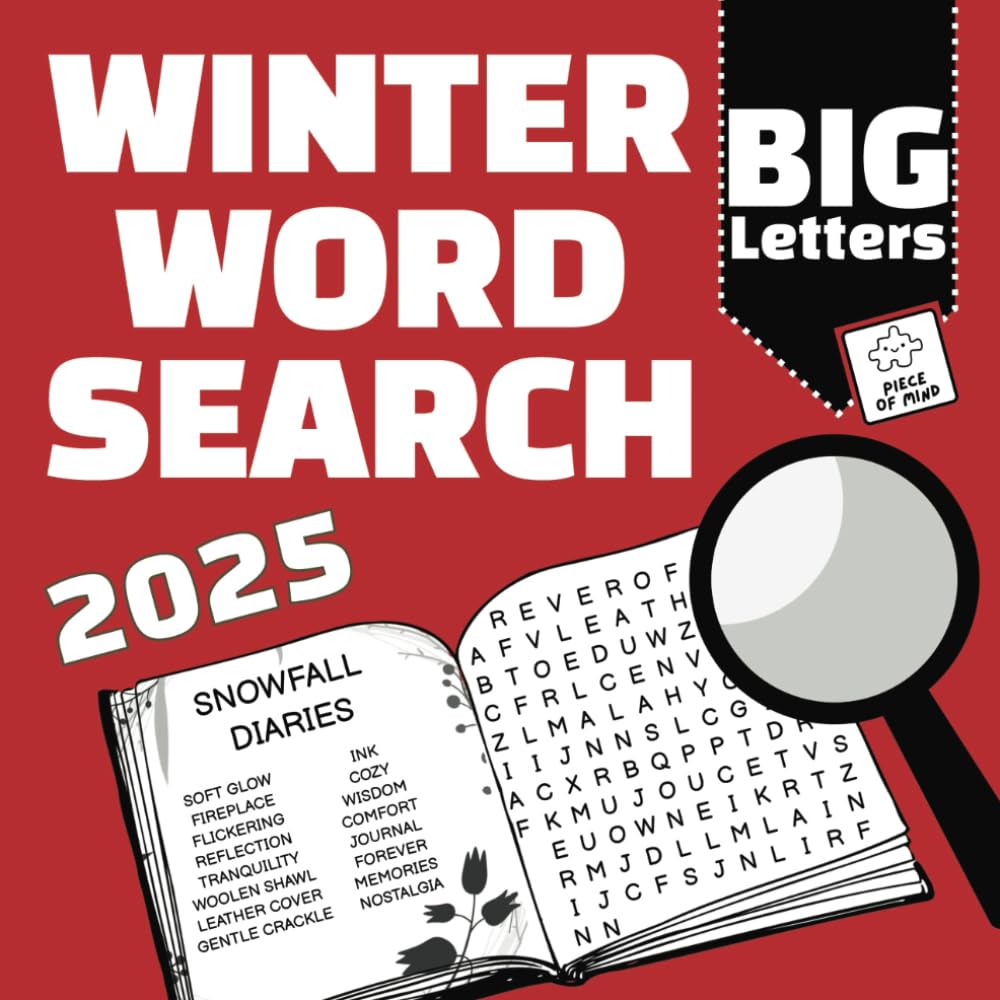 ler totalmente Winter Word Search 2025: Seasonal Truly Large Print Puzzles for Adults