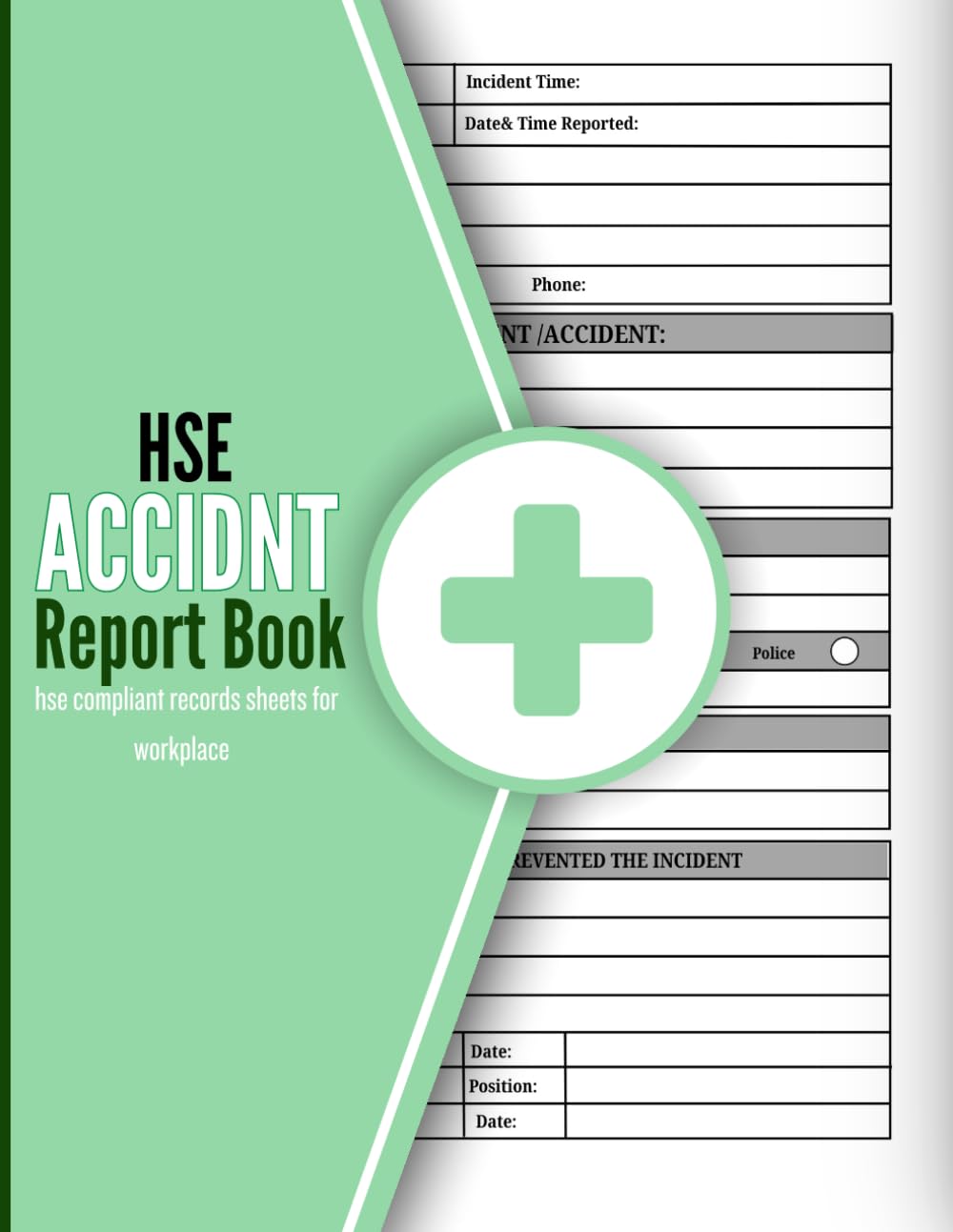 capítulo por capítulo baixar accident report book hse compliant a4: Incident Logbook To Record All Accidents in Workplaces, Businesses and Schools, Big size 8.5x11 inches