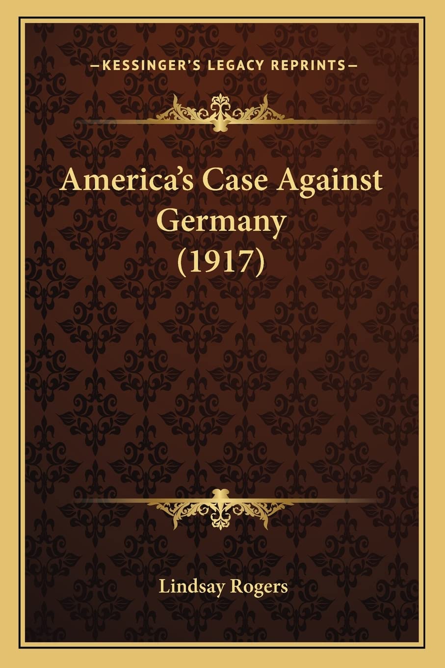 America's Case Against Germany (1917) baixar o livro de graça